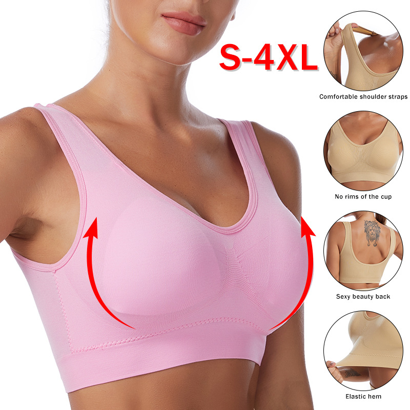 Sexy Women Bra Plus Size Seaml - Wirefree Bra Comfort incelemesi ve fiyatı
