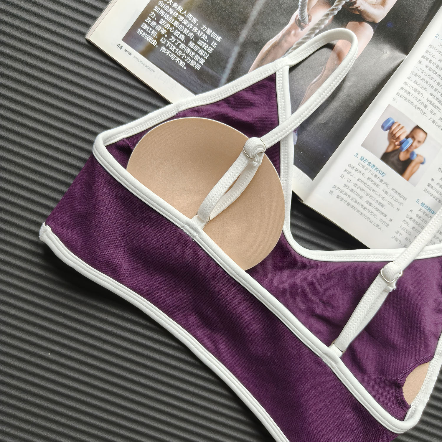 Contrast Color Women's Seamles - Sports Bra Racerback incelemesi ve fiyatı