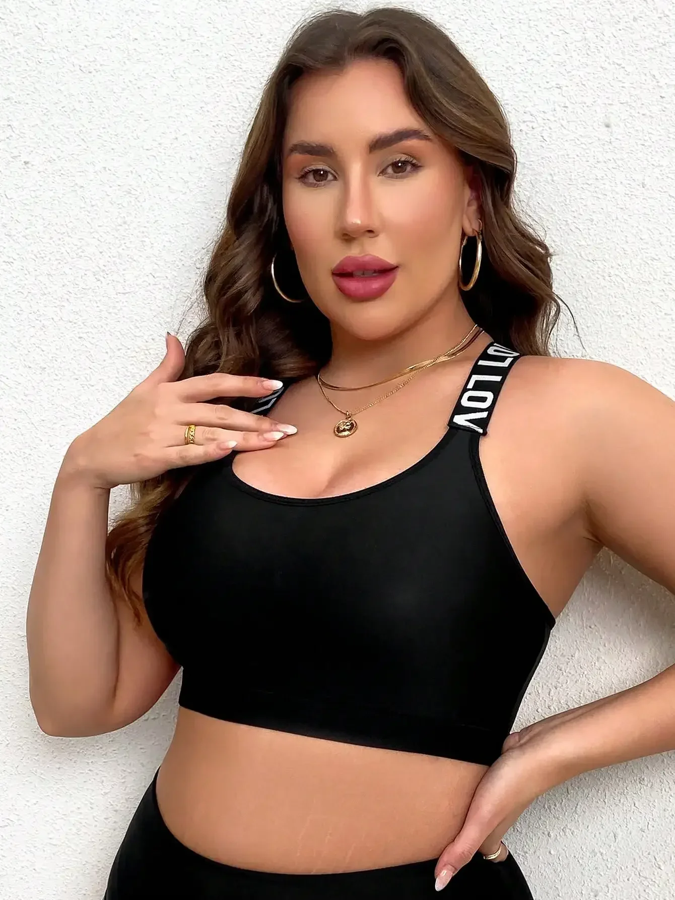 Plus Size Women Sports Bra, Bl - Sports Bra Racerback incelemesi ve fiyatı