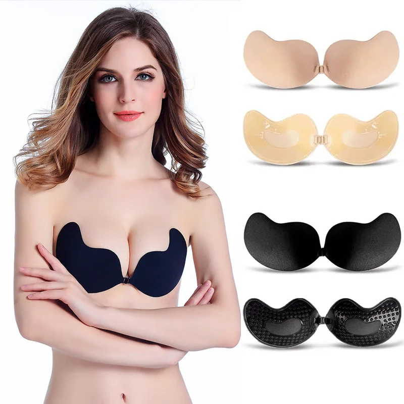 Sexy Women's bra Invisible Pus - Push Up Bra Silicone incelemesi ve fiyatı