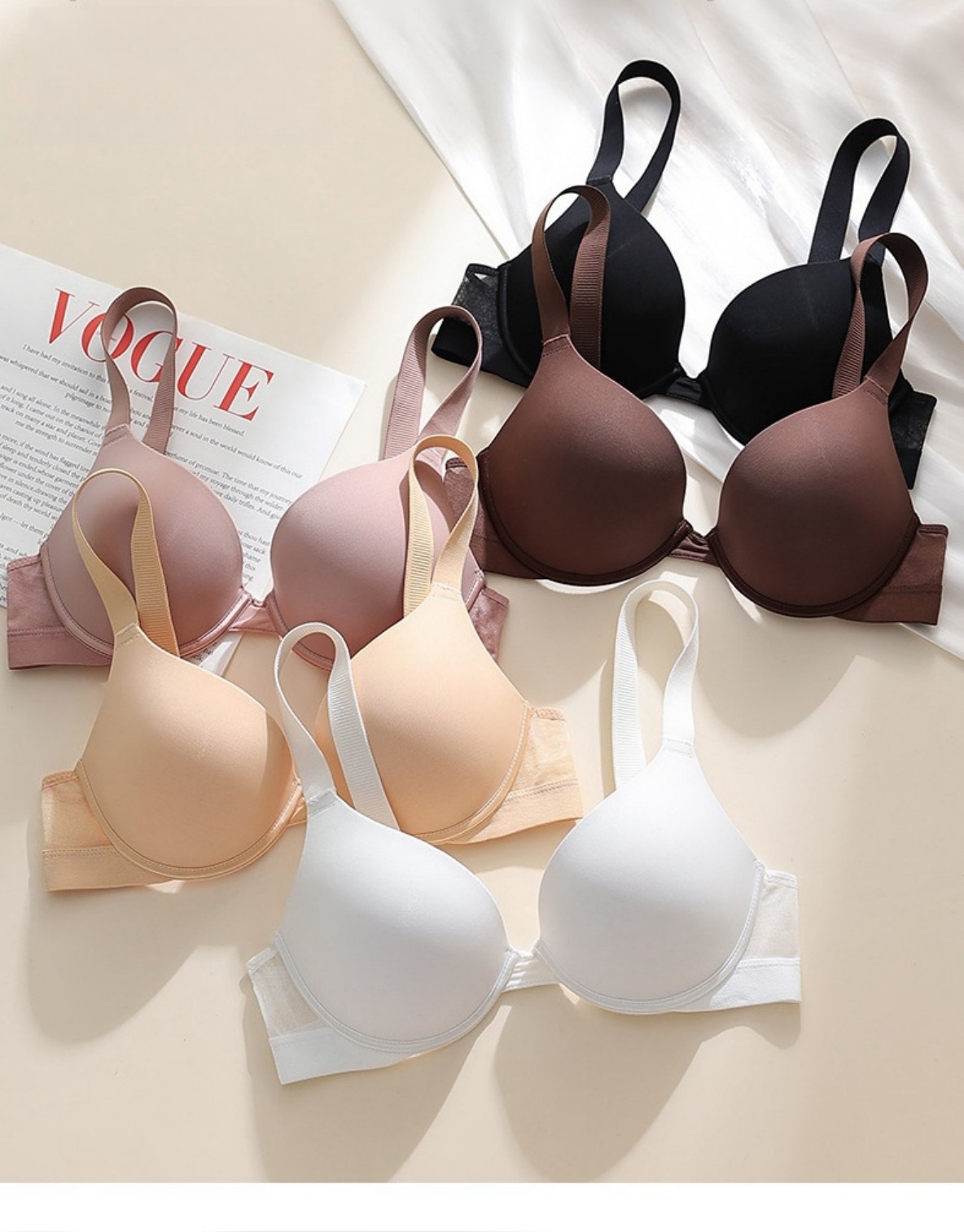 2025 Women's Plus Size Push Up - Demi Bra Balconette incelemesi ve fiyatı