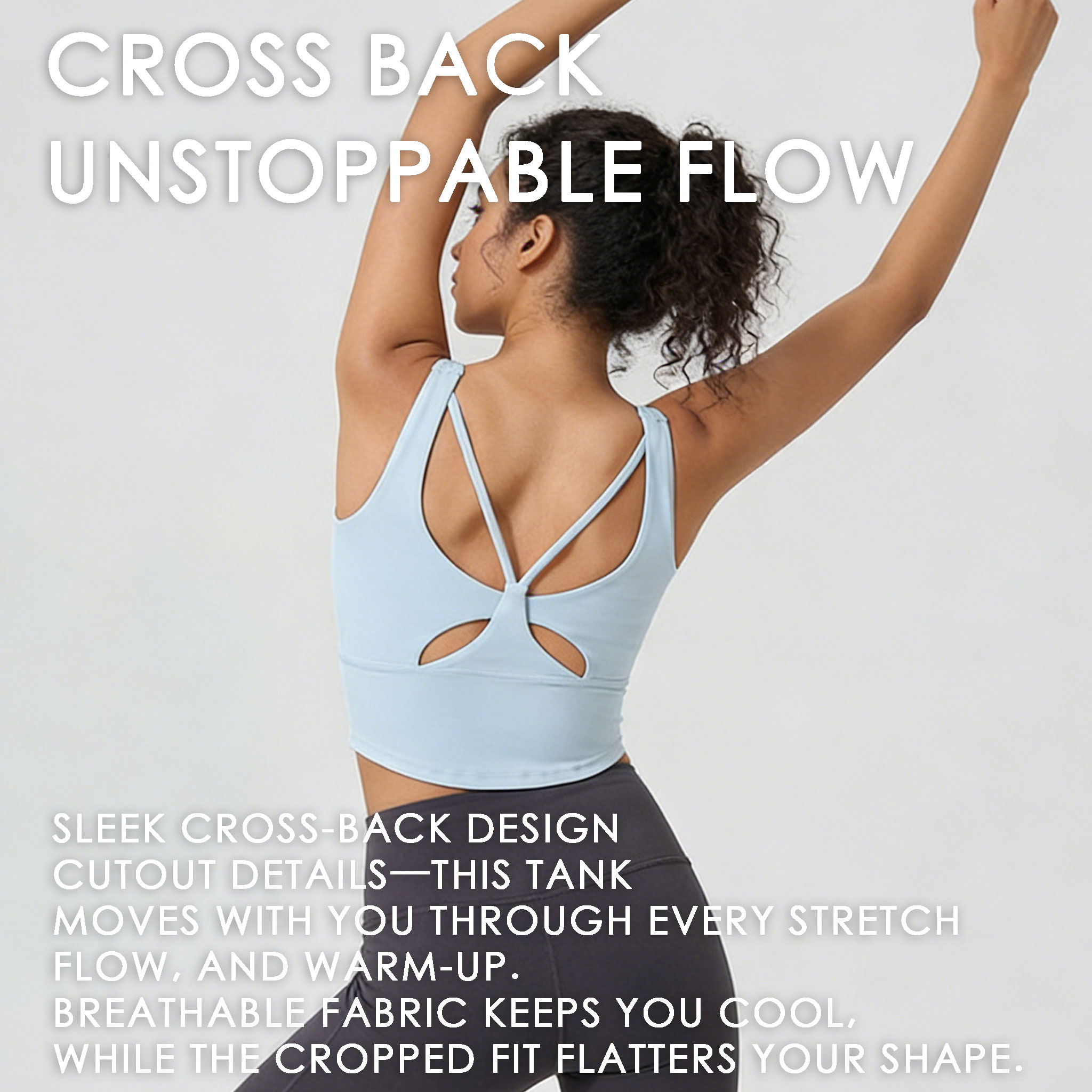 Women's Fixed Cup Yoga Sports  - Sports Bra Racerback incelemesi ve fiyatı